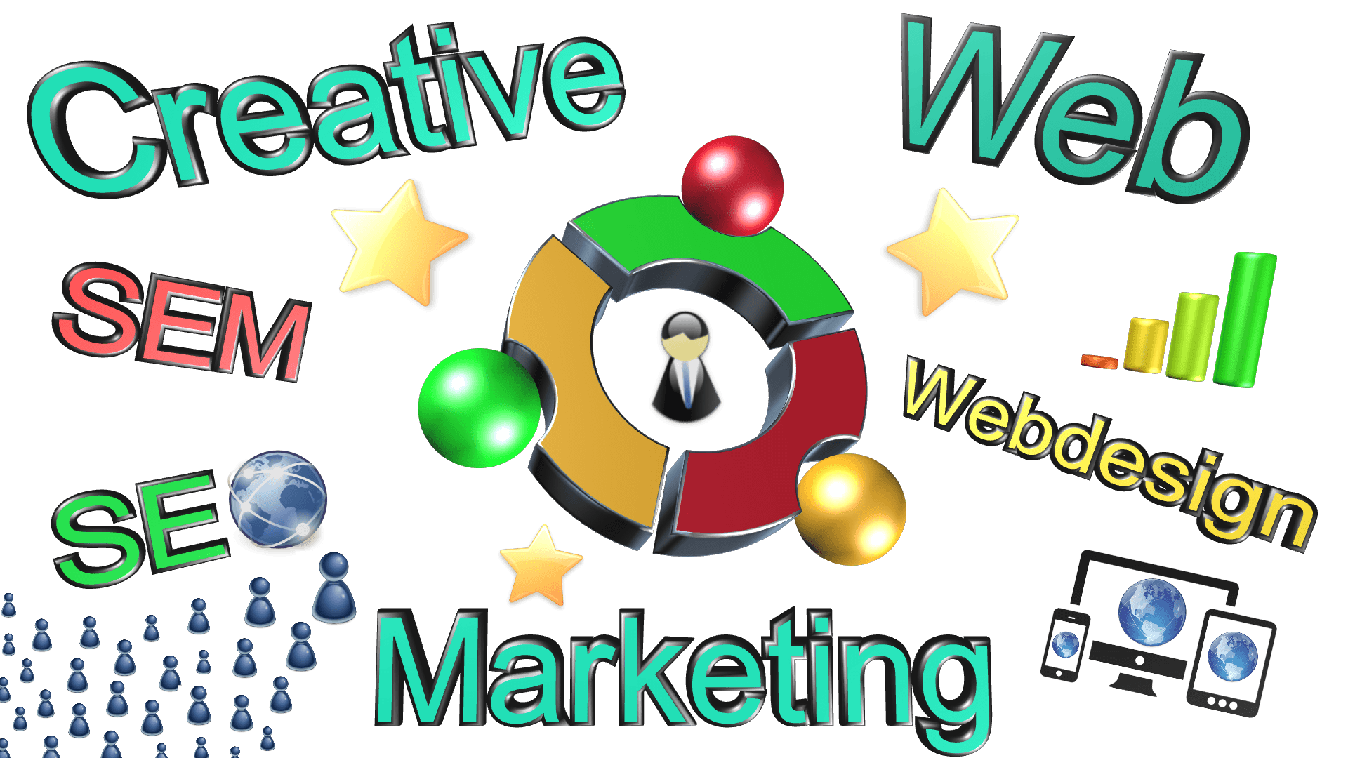creative web marketing agentur berlin logo