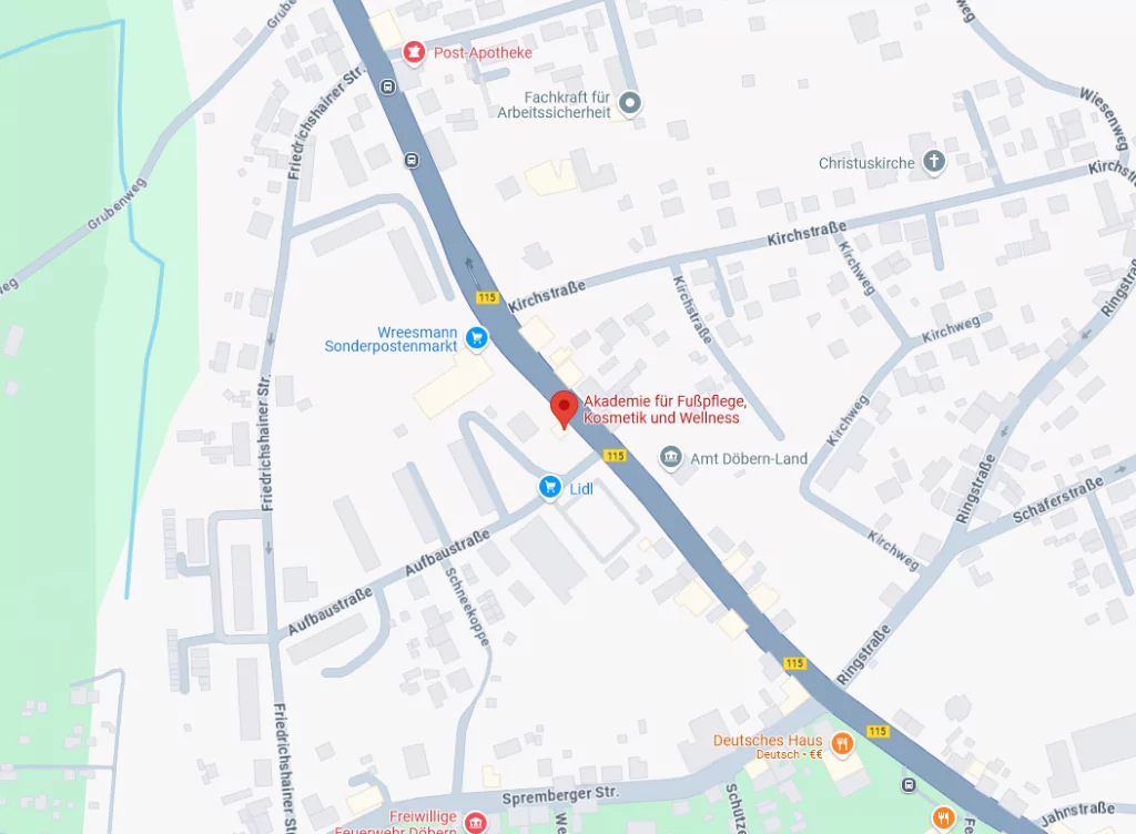 landesschule akademie fuer fusspflege kosmetik und wellness in doebern